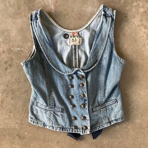 COPY - Free people Jean vest